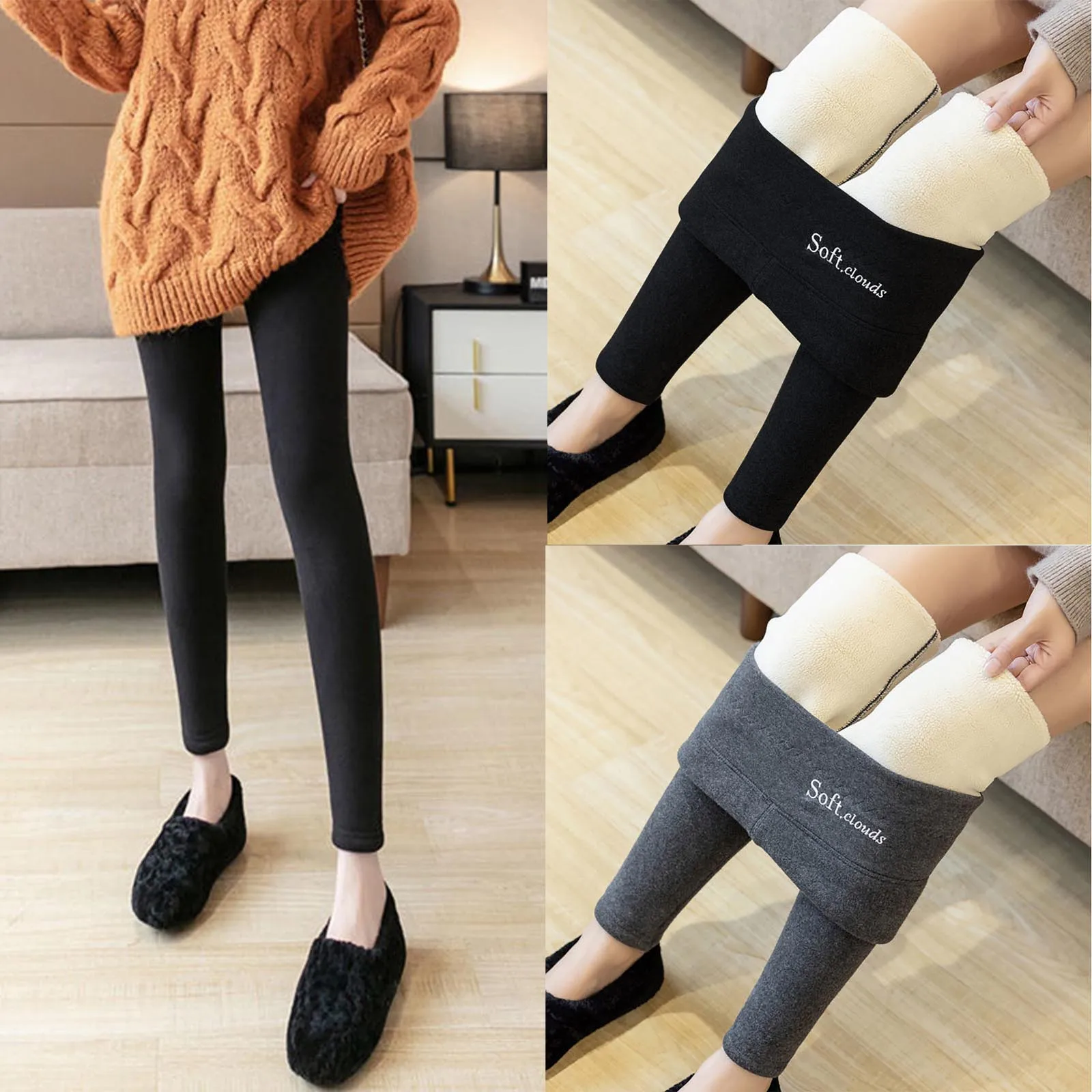 Women Colors Winter Plus Cashmere Leggings Woman Casual Workout Home Warm Faux Velvet Thick Slim Plush Trousers Pants #F
Women Colors Winter Plus Cashmere Leggings Woman Casual Workout Home Warm Faux Velvet Thick Slim Plush Trousers Pants #F