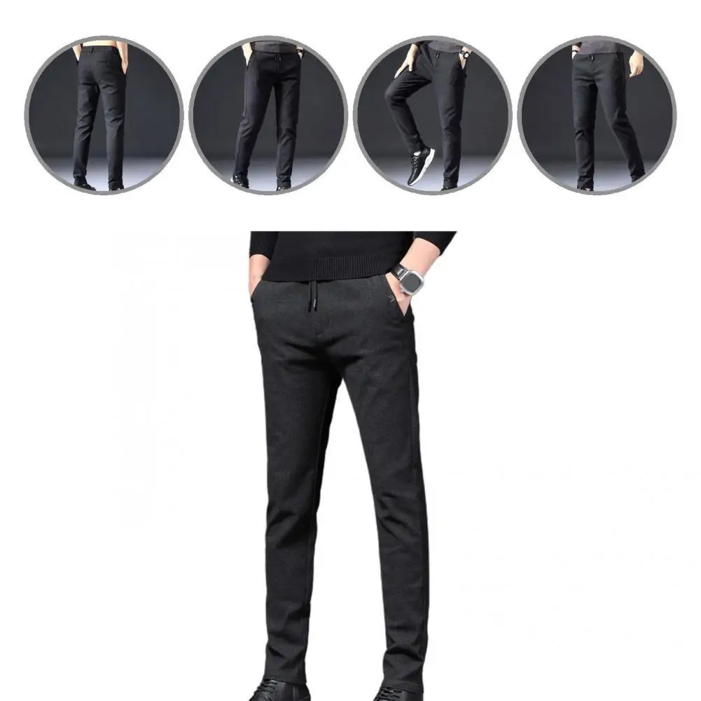 Formal Stylish Soft Men Pants Zipper Winter Trousers Elastic Waist for Daily Wear
Formal Stylish Soft Men Pants Zipper Winter Trousers Elastic Waist for Daily Wear