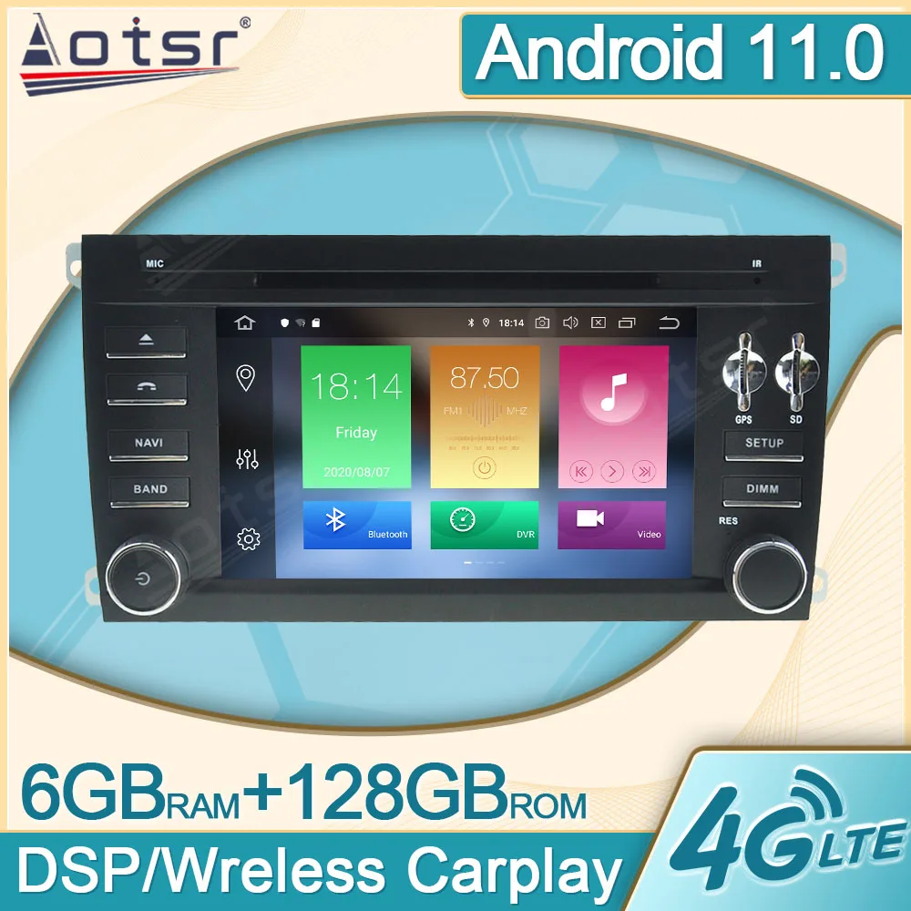 6+128G Android 11.0 For Porsche Cayenne 2003 2004 2005 - 2010 Car Radio Multimedia Player Auto Video GPS Navigation HeadUnit DPS
6+128G Android 11.0 For Porsche Cayenne 2003 2004 2005 - 2010 Car Radio Multimedia Player Auto Video GPS Navigation HeadUnit DPS