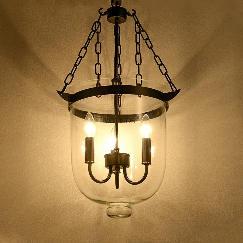 American country rust color transparent glass foyer chandelier retro restaurant decoration lamp D250MM / 350MM WF1202153
American country rust color transparent glass foyer chandelier retro restaurant decoration lamp D250MM / 350MM WF1202153