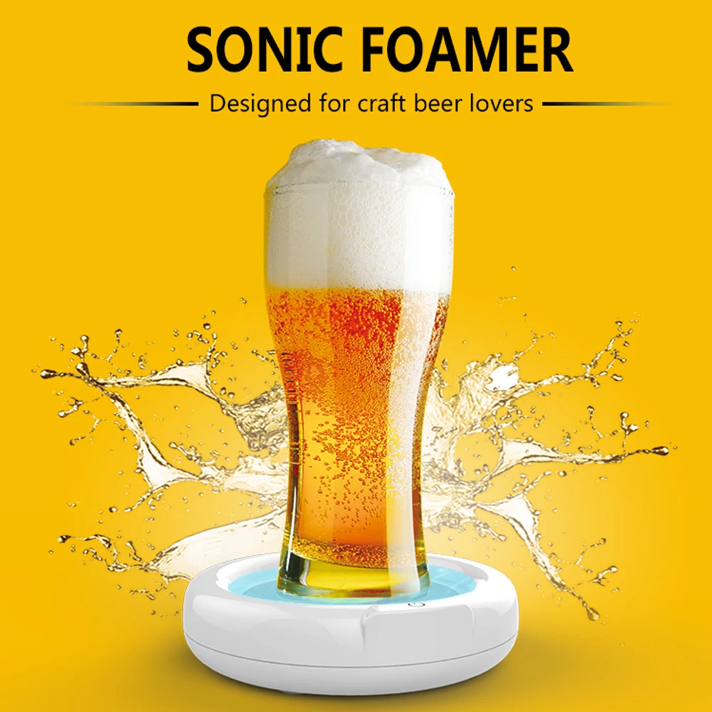 Beer Lovers Party Electric Ultrasonic For Drinks Portable Beer Foamer High Speed
Beer Lovers Party Electric Ultrasonic For Drinks Portable Beer Foamer High Speed