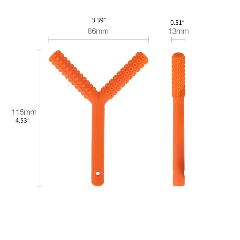 6 Pcs Newborn Hollow Teething Tubes Y Style Baby Silicone Teether Biting Chewing Nursing Stick Soother Molar Toy Gift
6 Pcs Newborn Hollow Teething Tubes Y Style Baby Silicone Teether Biting Chewing Nursing Stick Soother Molar Toy Gift
