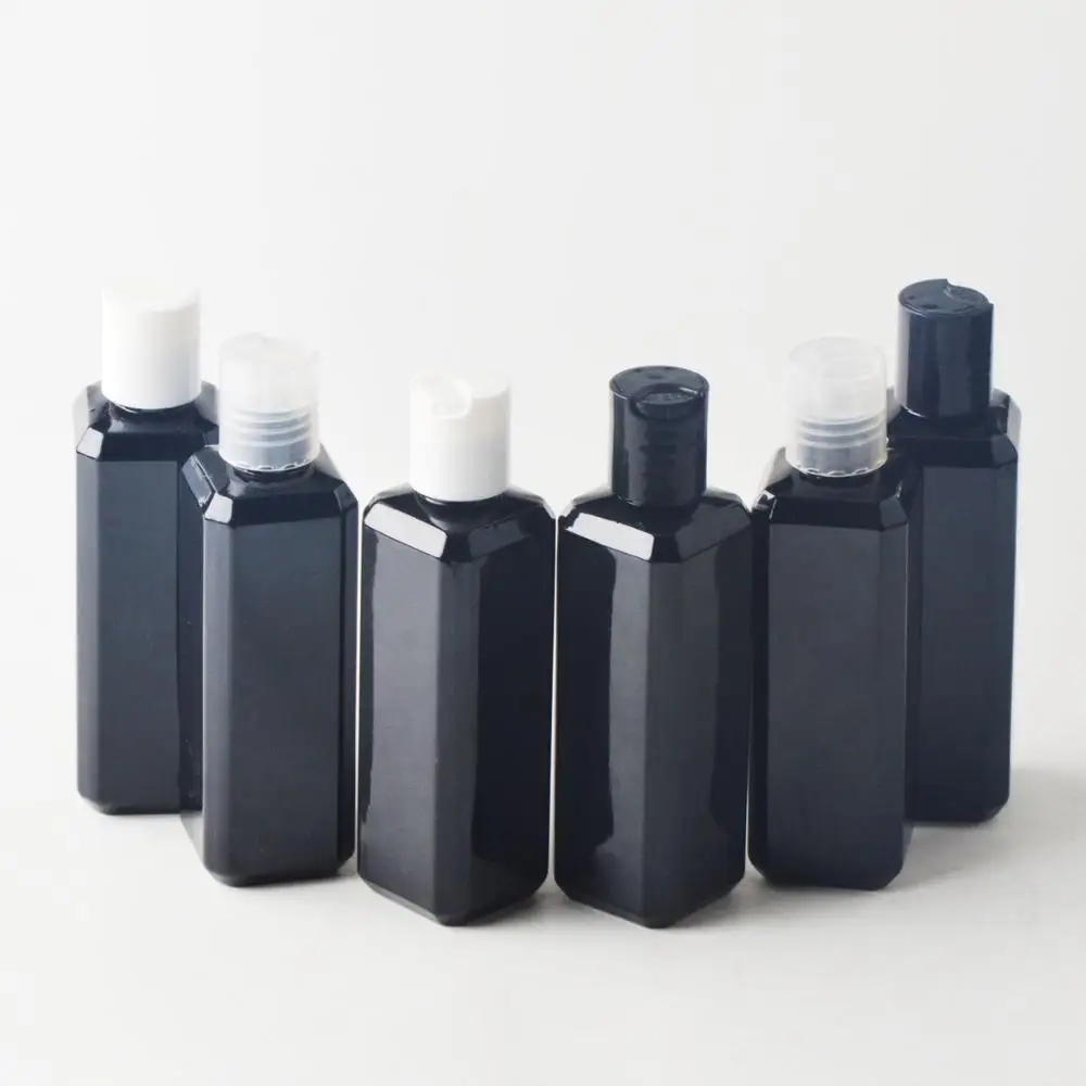 50pcs 100ml Empty Black Plastic Cosmetics Lotion Bottle With Disc Screw Lid 100cc Shampoo PET Containers,Cosmetic Packaging
50pcs 100ml Empty Black Plastic Cosmetics Lotion Bottle With Disc Screw Lid 100cc Shampoo PET Containers,Cosmetic Packaging