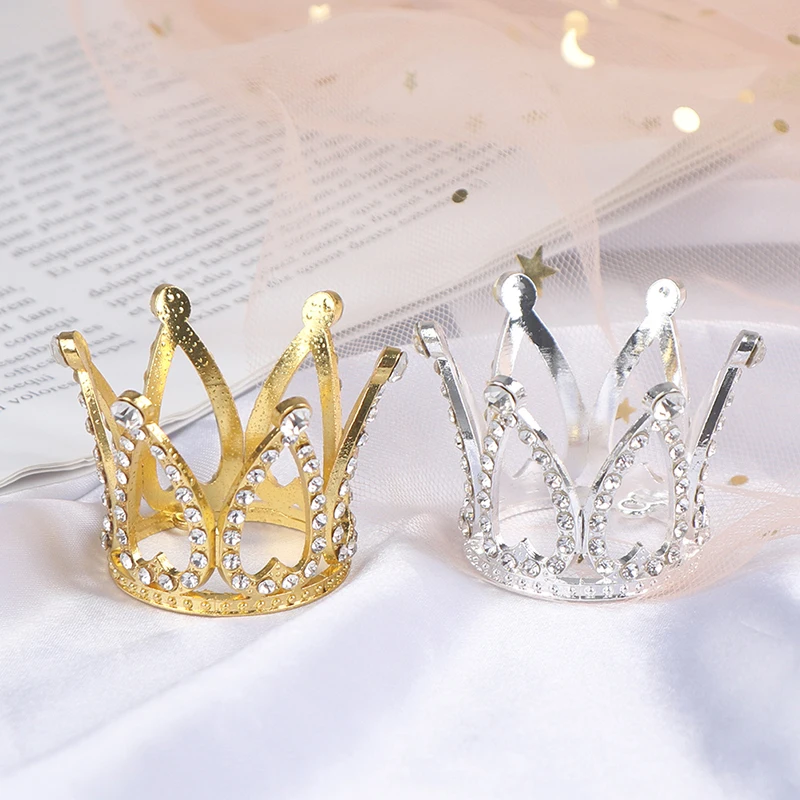 Mini Crown Princess Topper Crystal Pearl Tiara Children Hair Ornaments for Wedding Birthday Party Cake Decorating Tools 
Mini Crown Princess Topper Crystal Pearl Tiara Children Hair Ornaments for Wedding Birthday Party Cake Decorating Tools