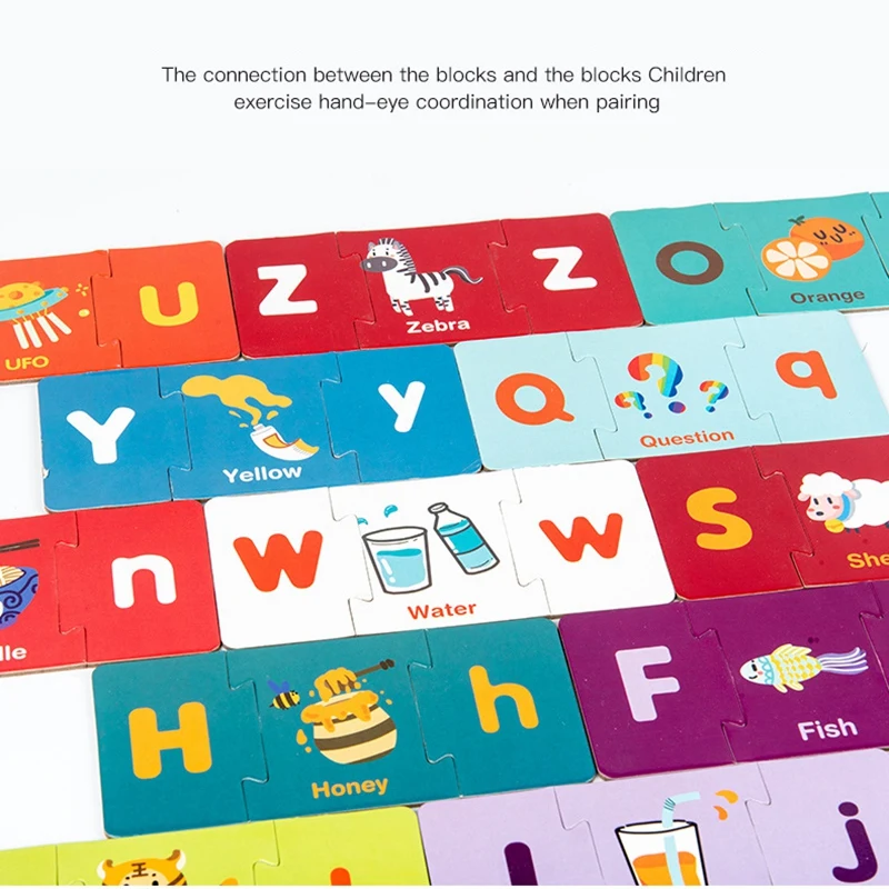 Spelling Learning Toys Wooden Abc Cards Matching Shape Animal Letters Alphabet Puzzle Games Toddler Toys
Spelling Learning Toys Wooden Abc Cards Matching Shape Animal Letters Alphabet Puzzle Games Toddler Toys
