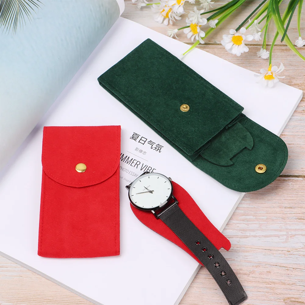 New Flannelette Portable Dust Protect Watch Boxes Case Collection Watches Pockets Storage Bag
New Flannelette Portable Dust Protect Watch Boxes Case Collection Watches Pockets Storage Bag