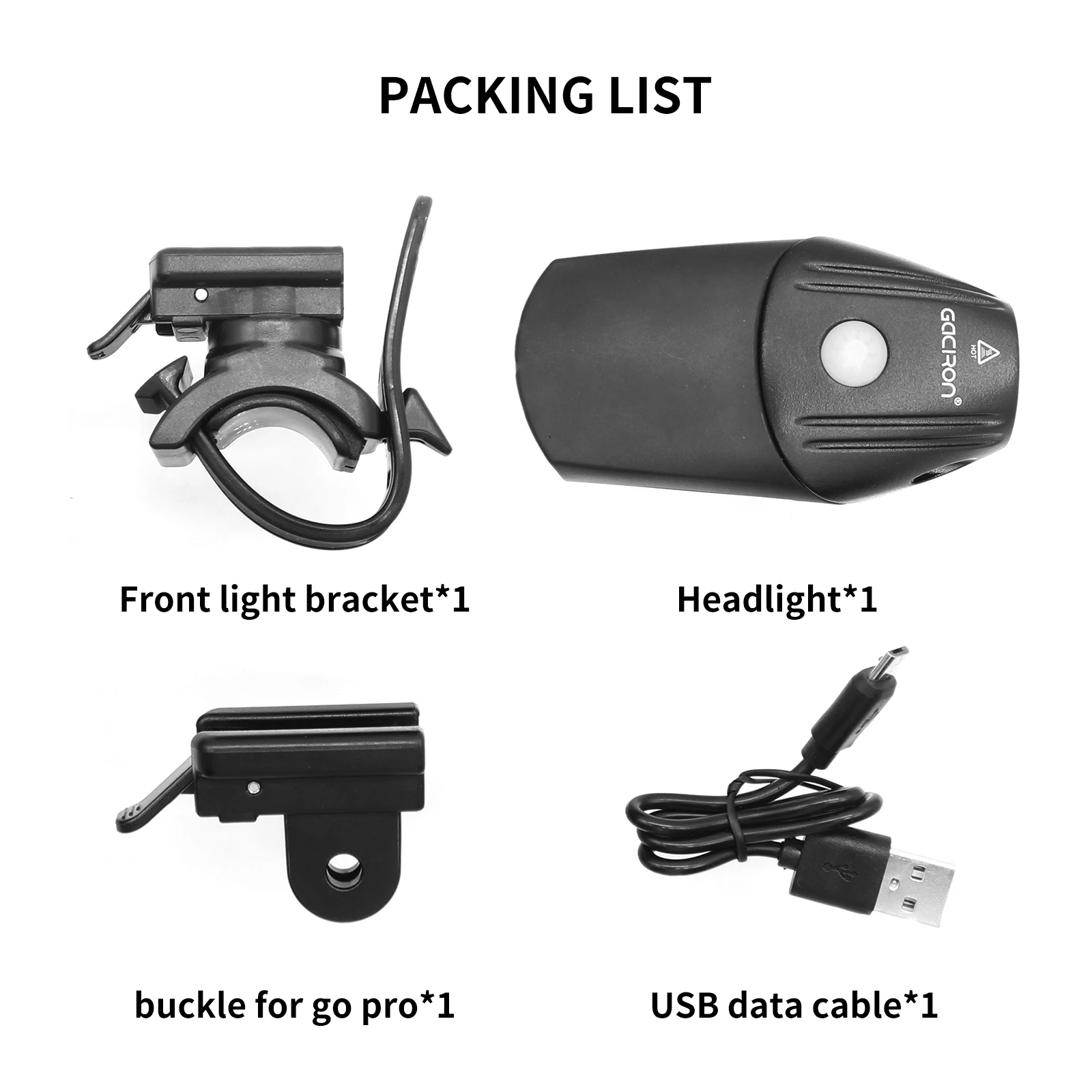 Bicycle Headlight 1980mAh Rechargeable Front Bike Light 500 Lumens Waterproof MTB Bike Flashlight Bike Lamp With Gopro Holder 
Bicycle Headlight 1980mAh Rechargeable Front Bike Light 500 Lumens Waterproof MTB Bike Flashlight Bike Lamp With Gopro Holder