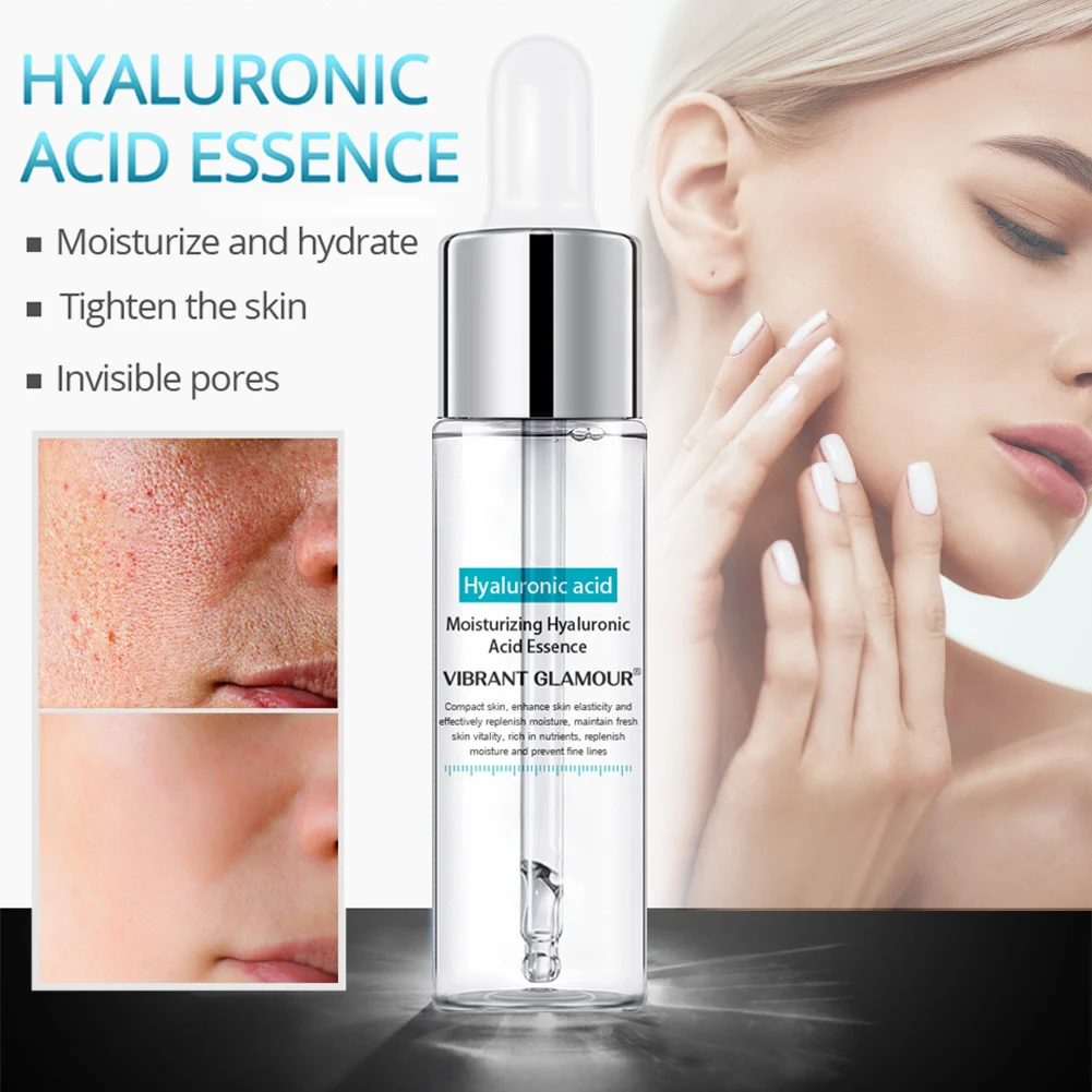 Hyaluronic Acid Face Serum Anti-Aging Shrink Pore Whitening Moisturizing Essence Face Cream Dry Skin Care 15ml
Hyaluronic Acid Face Serum Anti-Aging Shrink Pore Whitening Moisturizing Essence Face Cream Dry Skin Care 15ml