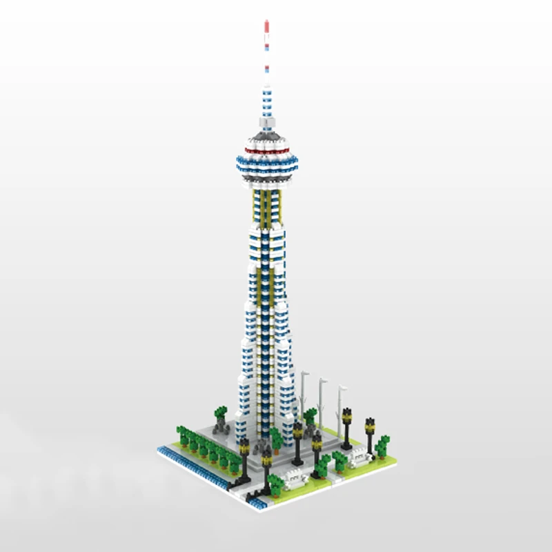 Building Blocks Spare Part World Famous Building Series Toronto TV Tower 3D Model Diamond Particles Children Toys Christmas Gift
Building Blocks Spare Part World Famous Building Series Toronto TV Tower 3D Model Diamond Particles Children Toys Christmas Gift
