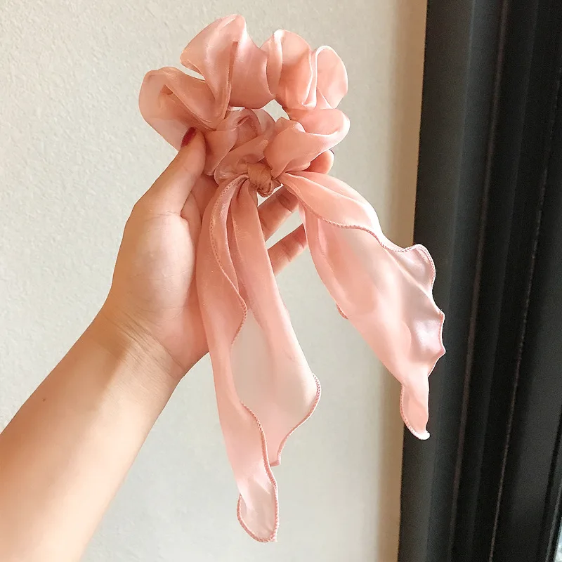 2021 New Sweet Chiffon Long Ribbon Scrunchie Candy Color Women Hair Scarf Hairband Rubber Band Girls Hair Tie Hair Accessories
2021 New Sweet Chiffon Long Ribbon Scrunchie Candy Color Women Hair Scarf Hairband Rubber Band Girls Hair Tie Hair Accessories