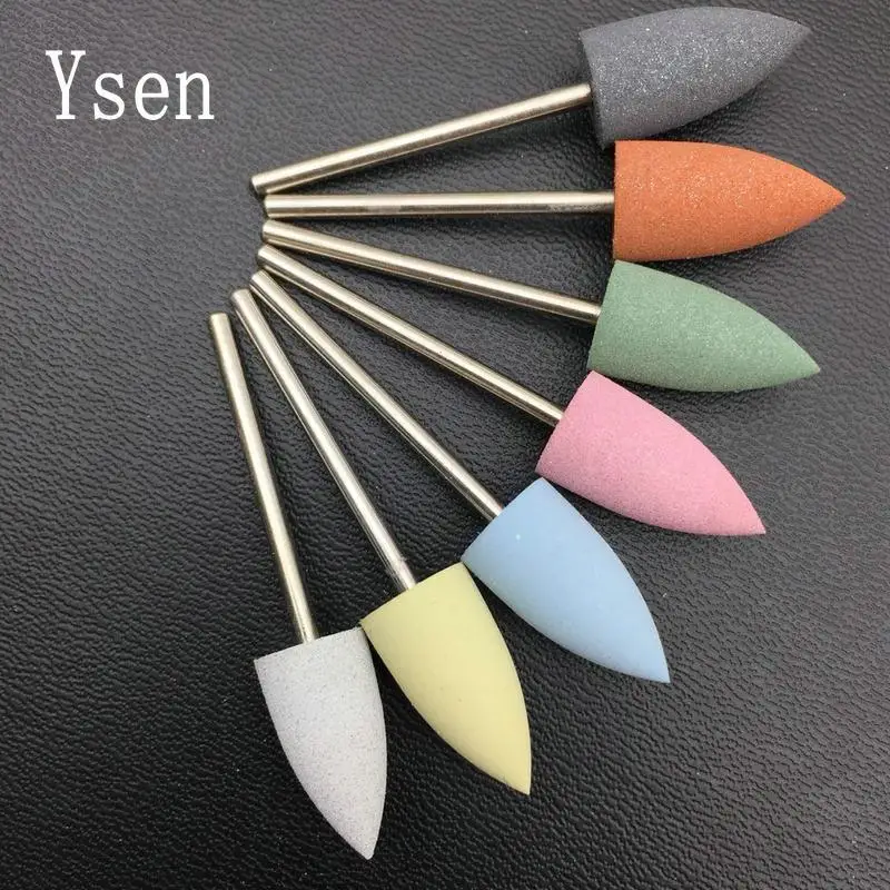 10PC/set Bullet Head Nail Drills Rubber Silicon Bits Nail Buffer Milling Cutter For Manicure Nail File Polishing Tool
10PC/set Bullet Head Nail Drills Rubber Silicon Bits Nail Buffer Milling Cutter For Manicure Nail File Polishing Tool