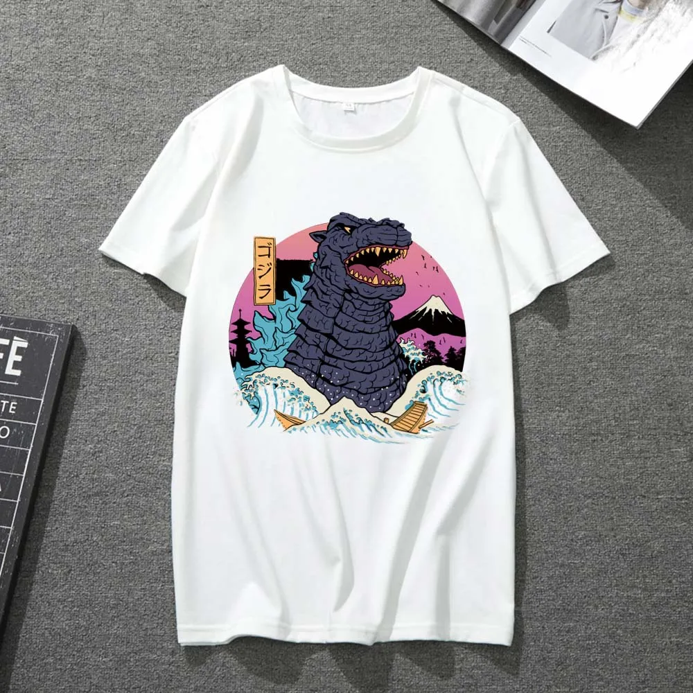 Men's and Women's T-shirt White Trend Japanese Short-sleeved Breathable Funny Printing Men and Women Casual All-match Top
Men's and Women's T-shirt White Trend Japanese Short-sleeved Breathable Funny Printing Men and Women Casual All-match Top