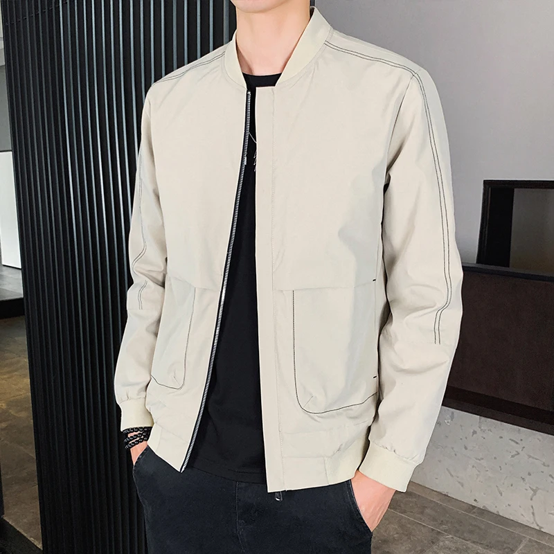 Mens Spring Jackets Mens Casual Slim Stand-up collar zipper Jacket And Coats Hip Hop Baseball Windbreaker Street Jackets 4XL
Mens Spring Jackets Mens Casual Slim Stand-up collar zipper Jacket And Coats Hip Hop Baseball Windbreaker Street Jackets 4XL