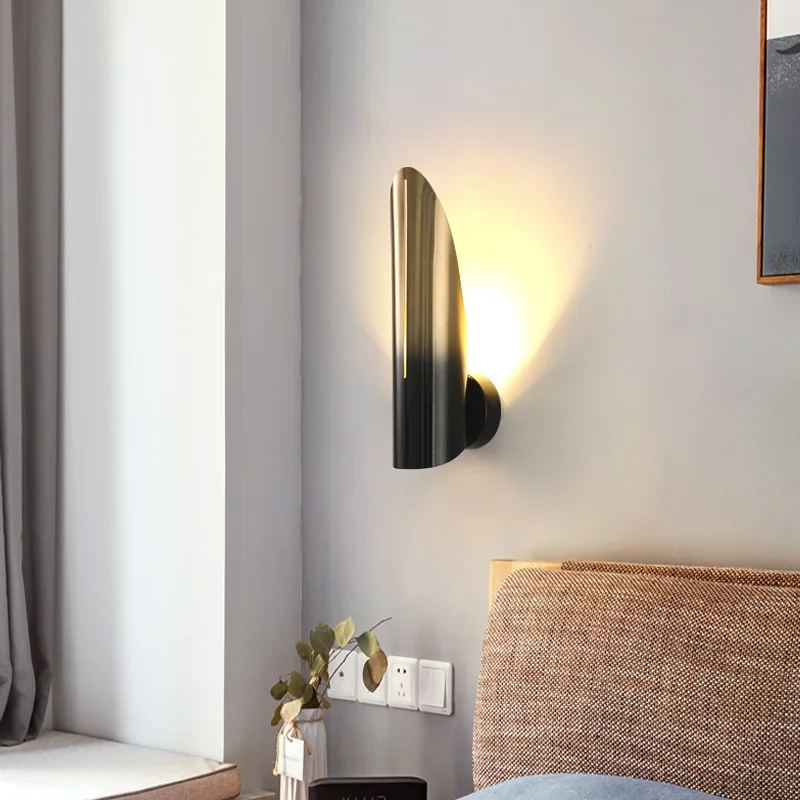 Modern Gold Black Metal Wall Light Home Living Room Bedroom Beside Restaurant Bar Villa Hotel Art Wall Lamp WA235
Modern Gold Black Metal Wall Light Home Living Room Bedroom Beside Restaurant Bar Villa Hotel Art Wall Lamp WA235