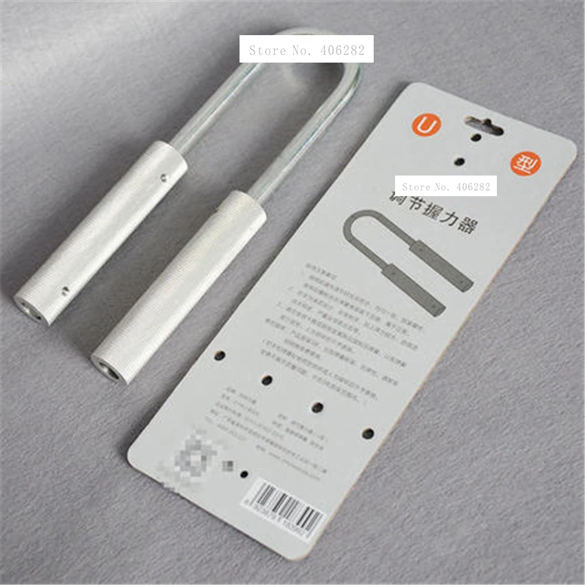U Type Hand Grips 80-180kg Adjustable Increase Strength Spring Finger Pinch Expander Hand Gripper Exerciser 8399 Metal Material
U Type Hand Grips 80-180kg Adjustable Increase Strength Spring Finger Pinch Expander Hand Gripper Exerciser 8399 Metal Material