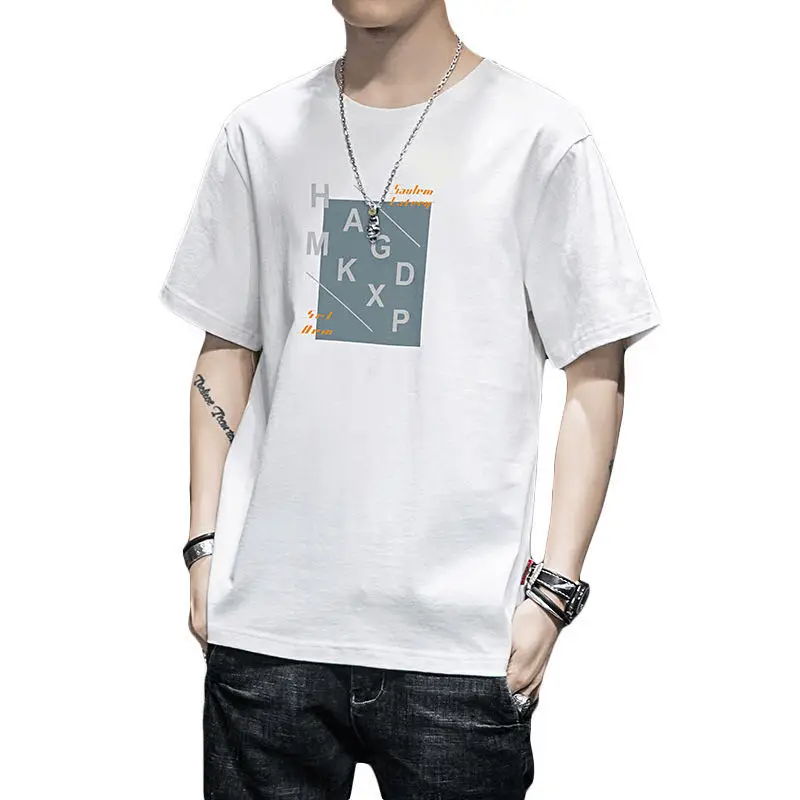 Men Fashion Summer T-shirt 100% Cotton Casual T Shirt Basic O-neck Loose Tees Streetwear Male Tops
Men Fashion Summer T-shirt 100% Cotton Casual T Shirt Basic O-neck Loose Tees Streetwear Male Tops