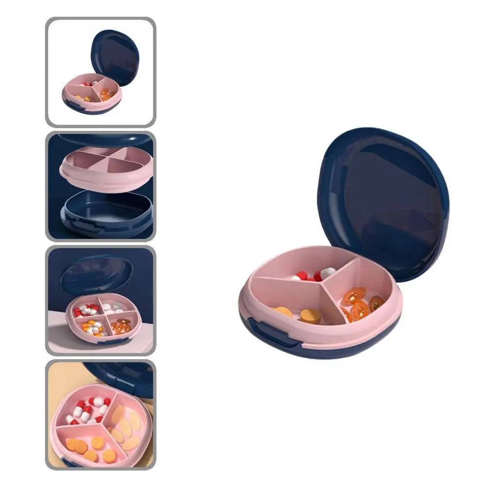 Practical Pill Organizer Space Saving Non-allergenic Pill Case Eco-friendly Sturdy Pill Case for Outdoor Tablet Box
Practical Pill Organizer Space Saving Non-allergenic Pill Case Eco-friendly Sturdy Pill Case for Outdoor Tablet Box