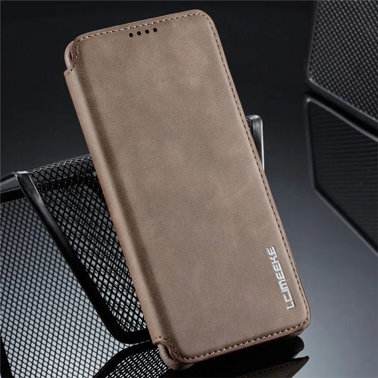 LC.imeeke ультратонкий кожаный чехол-книжка для телефона Huawei P40 Lite P30 Pro с подставкой и