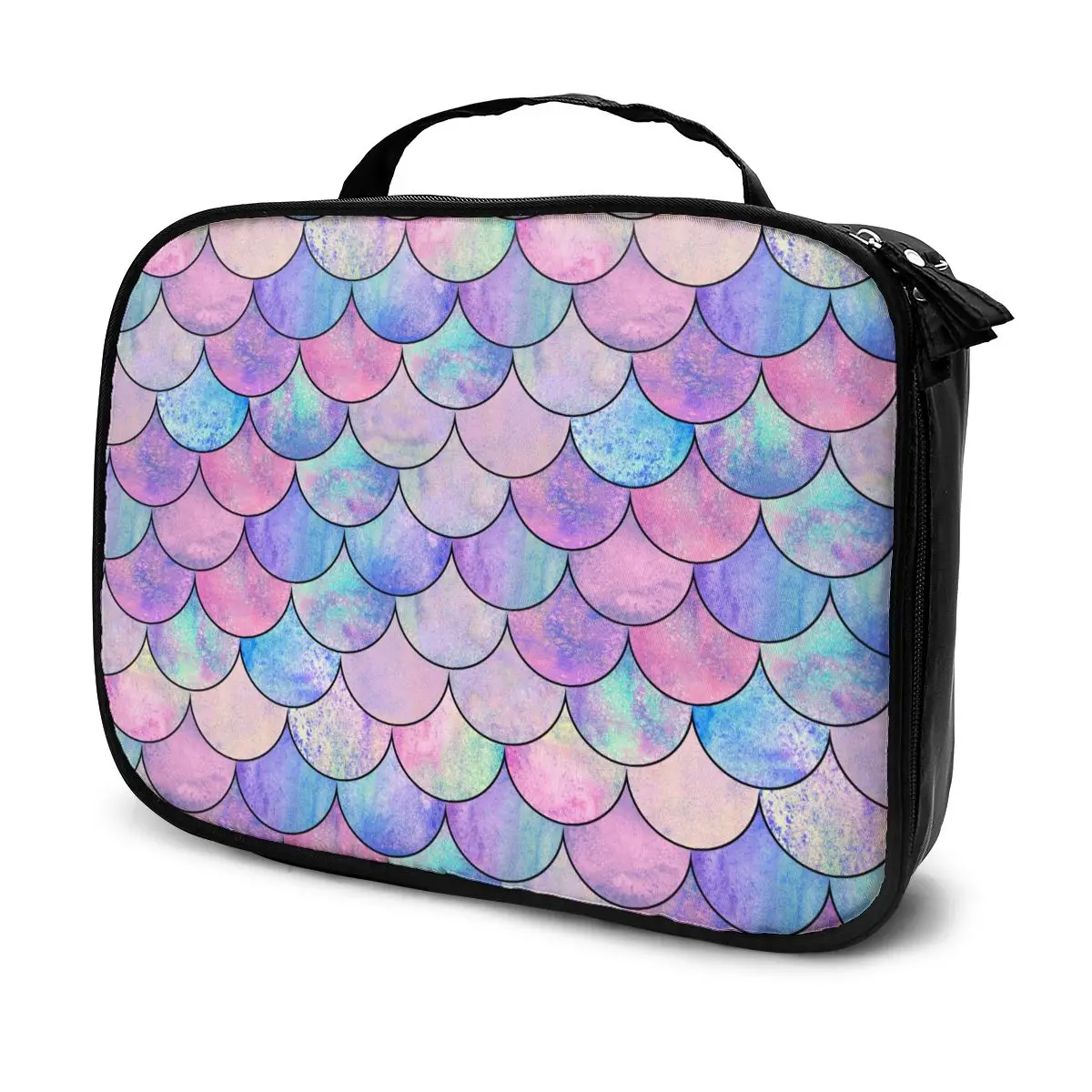 Girl Makeup Bag Colorful Mermaid Fish Scales Women Cosmetic Bag Toiletries Organizer Waterproof Female Storage Bag Make up Cases
Girl Makeup Bag Colorful Mermaid Fish Scales Women Cosmetic Bag Toiletries Organizer Waterproof Female Storage Bag Make up Cases