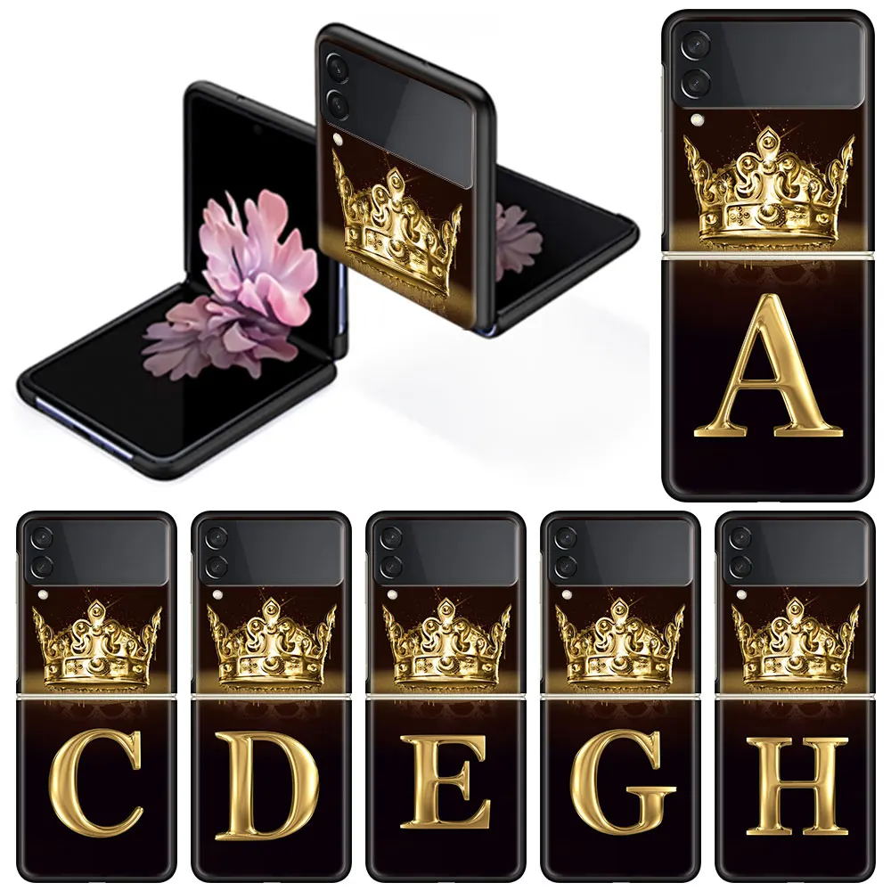 Fashion Crown Letter Case for Samsung Galaxy Z Flip 3 Hard Silicone Tpu Funda Shockproof Cover Luxury Phone Shell
Fashion Crown Letter Case for Samsung Galaxy Z Flip 3 Hard Silicone Tpu Funda Shockproof Cover Luxury Phone Shell