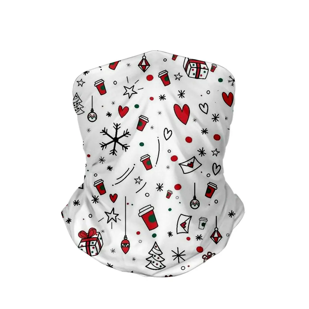 Christmas Print Sports Scarf Neck Tube Neck Face Cover Riding Bandana Hiking Scarves
Christmas Print Sports Scarf Neck Tube Neck Face Cover Riding Bandana Hiking Scarves