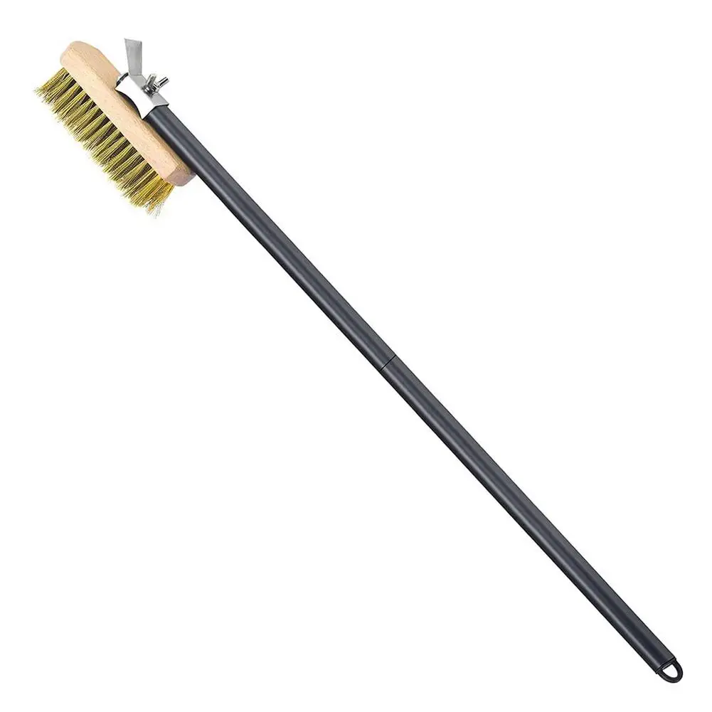 SHANGPEIXUAN Professional Pizza Oven Copper Brush Scraper Household Grill Brass Cleaning Brush With 21 Inch Aluminium Handle
SHANGPEIXUAN Professional Pizza Oven Copper Brush Scraper Household Grill Brass Cleaning Brush With 21 Inch Aluminium Handle