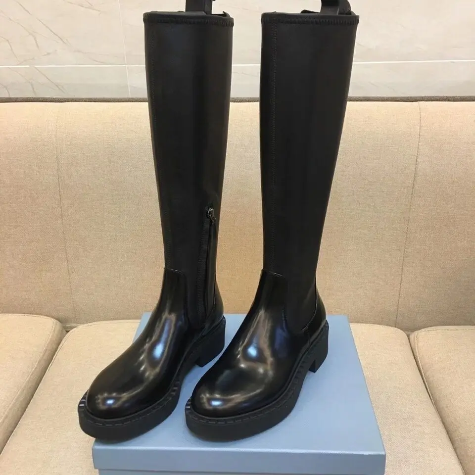 Women Boots Winter Platform Med Heels Long Boots Zipper Knee-High Casual Riding Genuine Leather Designer Shoes Botas De Mujer
Women Boots Winter Platform Med Heels Long Boots Zipper Knee-High Casual Riding Genuine Leather Designer Shoes Botas De Mujer