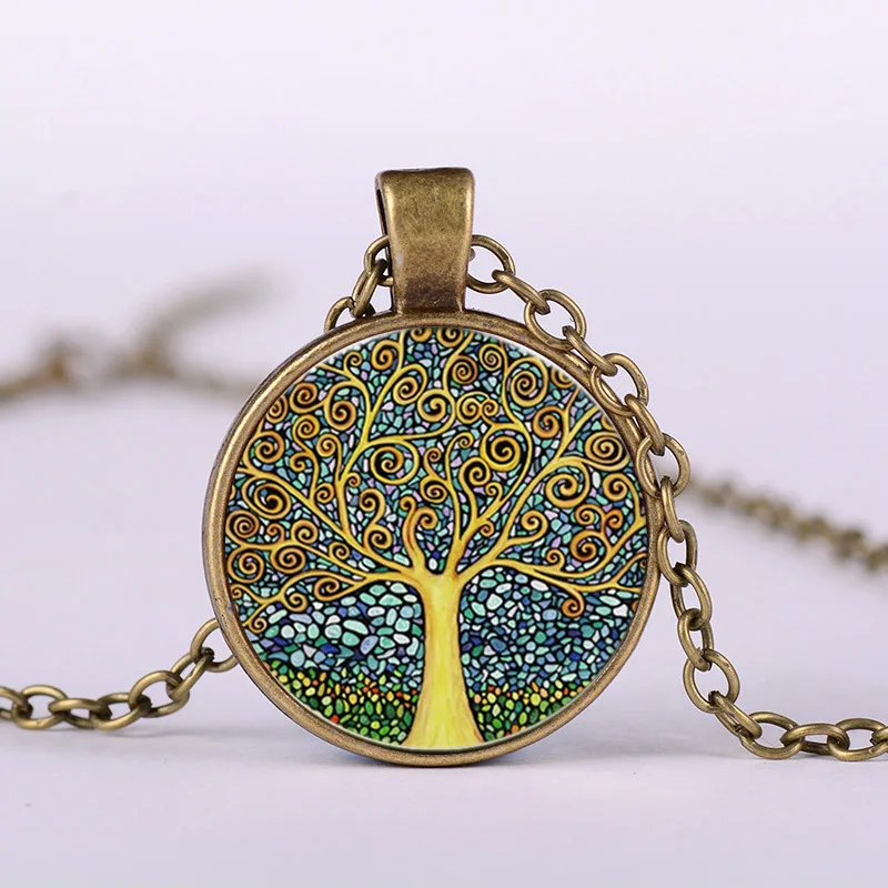 Wholesale Tree of Life Pendant Sun and Moon Tree of Life Necklace Yin Yang Jewelry Fashion and Glass Charm 
Wholesale Tree of Life Pendant Sun and Moon Tree of Life Necklace Yin Yang Jewelry Fashion and Glass Charm