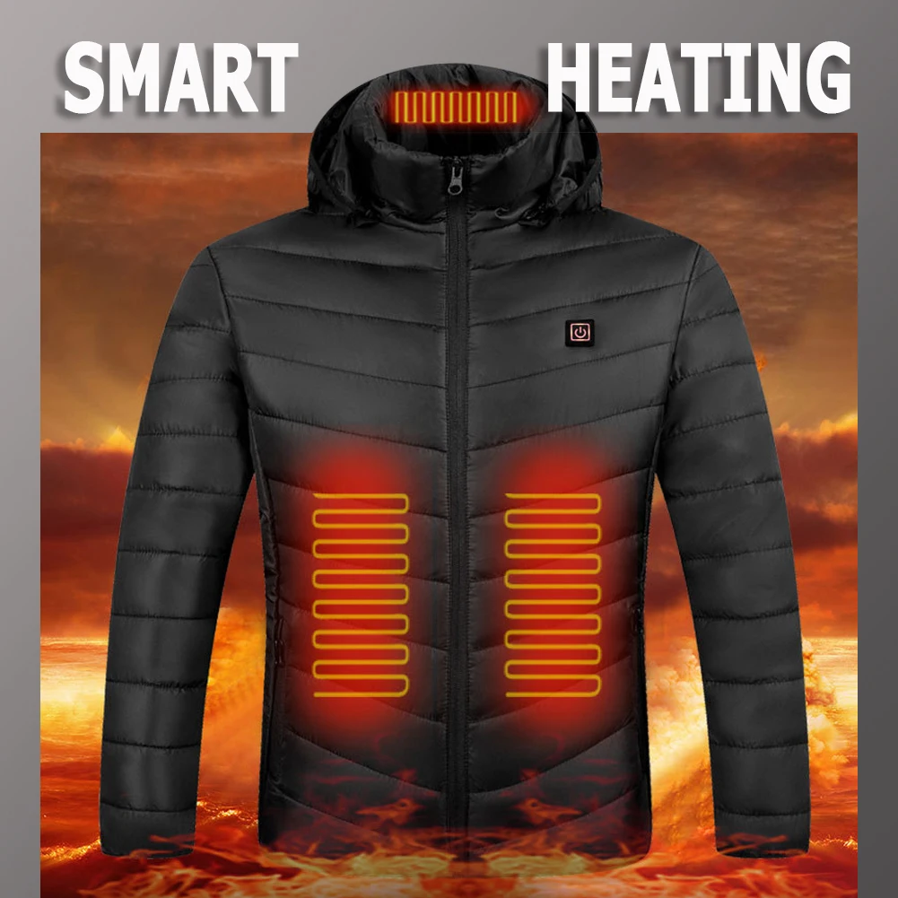 2021 Winter Warm USB Heating Jackets Smart Thermostat Pure Color Hooded Heated Clothing Waterproof Men Women Warm Jackets New
2021 Winter Warm USB Heating Jackets Smart Thermostat Pure Color Hooded Heated Clothing Waterproof Men Women Warm Jackets New