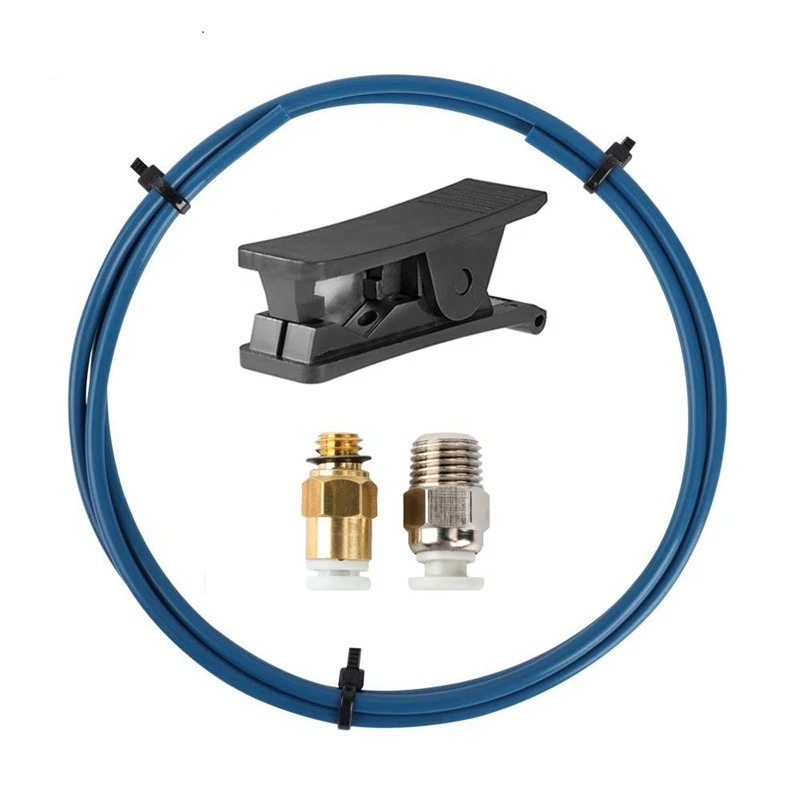 Capricorn PTFE Bowden Tubing XS Series 1M and Tube Cutter for 3D Printer 1.75mm Filament with PC4-M6 and PC4-M10 Fitting
Capricorn PTFE Bowden Tubing XS Series 1M and Tube Cutter for 3D Printer 1.75mm Filament with PC4-M6 and PC4-M10 Fitting