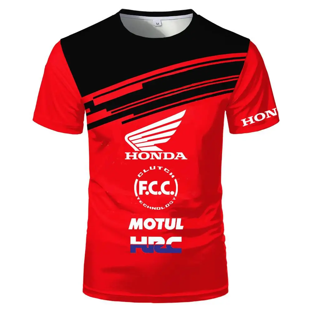 2021 New Product Hot Sale 3DT men Short T-shirt Honda Fashion T-shirt short-sleeved Racing T-shirt Outdoor Breathable Sportswe
2021 New Product Hot Sale 3DT men Short T-shirt Honda Fashion T-shirt short-sleeved Racing T-shirt Outdoor Breathable Sportswe
