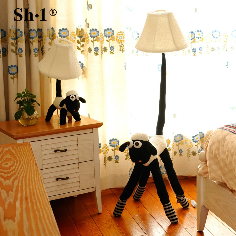 The lamb Sean cartoon cloth lamp modern pastoral lamp lovely children's bedroom bedside lamp
The lamb Sean cartoon cloth lamp modern pastoral lamp lovely children's bedroom bedside lamp
