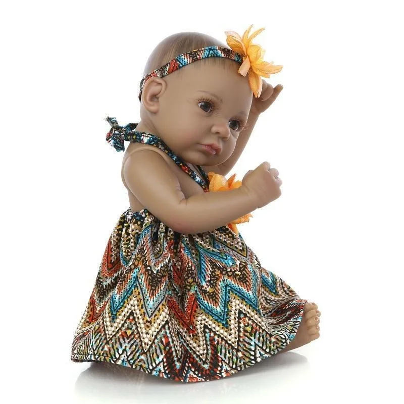 11''Reborn Girl Boy Africa Twin Baby Doll Soft Silicone Likelife Newborn Kid Toy Reborn Doll Baby Doll Toys Movie & TV
11''Reborn Girl Boy Africa Twin Baby Doll Soft Silicone Likelife Newborn Kid Toy Reborn Doll Baby Doll Toys Movie & TV
