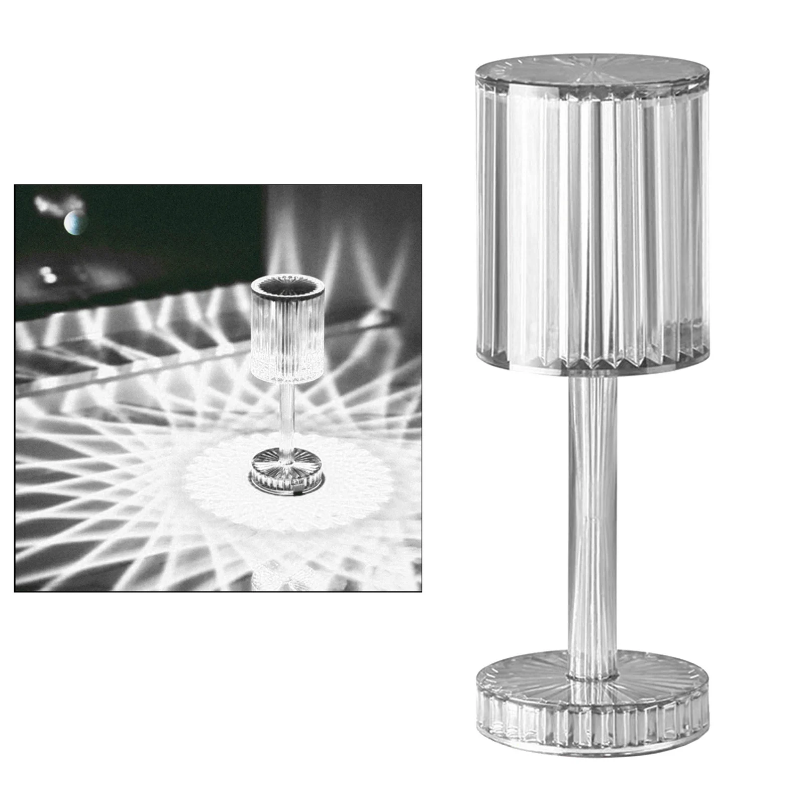 Acrylic Modern Bar Table Lamp USB RechargeableOutdoor Desk Lamp Tap Control Bedside Nightlight Mood Lights Decoration
Acrylic Modern Bar Table Lamp USB RechargeableOutdoor Desk Lamp Tap Control Bedside Nightlight Mood Lights Decoration