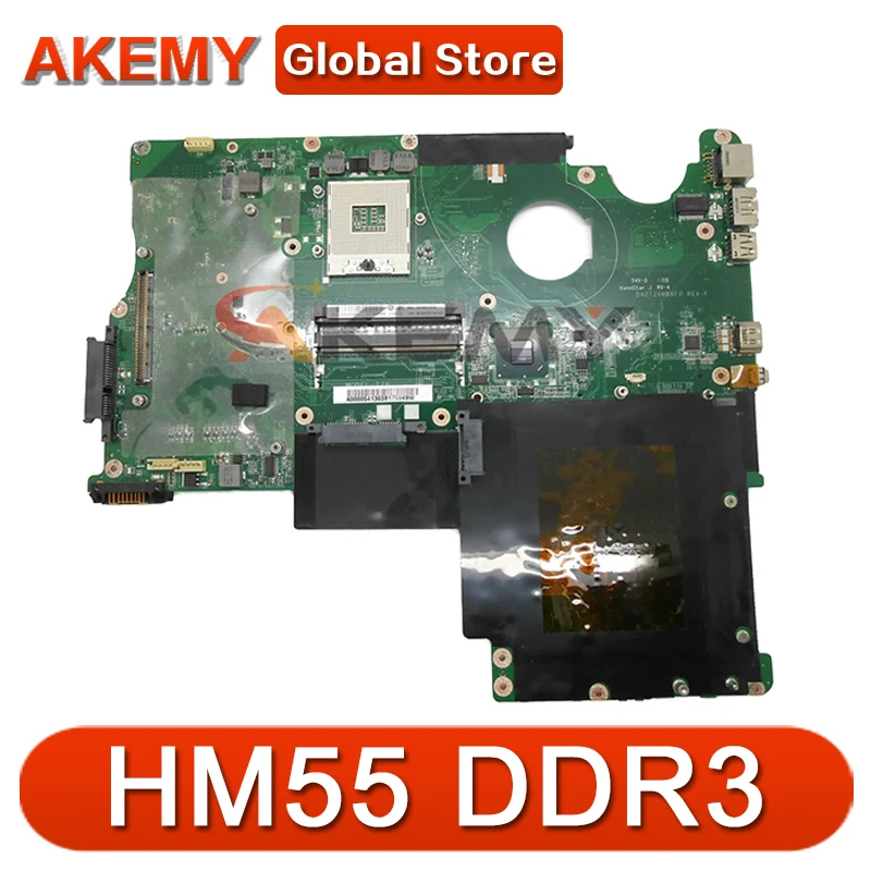 AKEMY Laptop Motherboard for Toshiba Qosmio P500 P505 A000052610 DATZ1GMB8E0 REV E HM55 DDR3 with Graphics Slot
AKEMY Laptop Motherboard for Toshiba Qosmio P500 P505 A000052610 DATZ1GMB8E0 REV E HM55 DDR3 with Graphics Slot