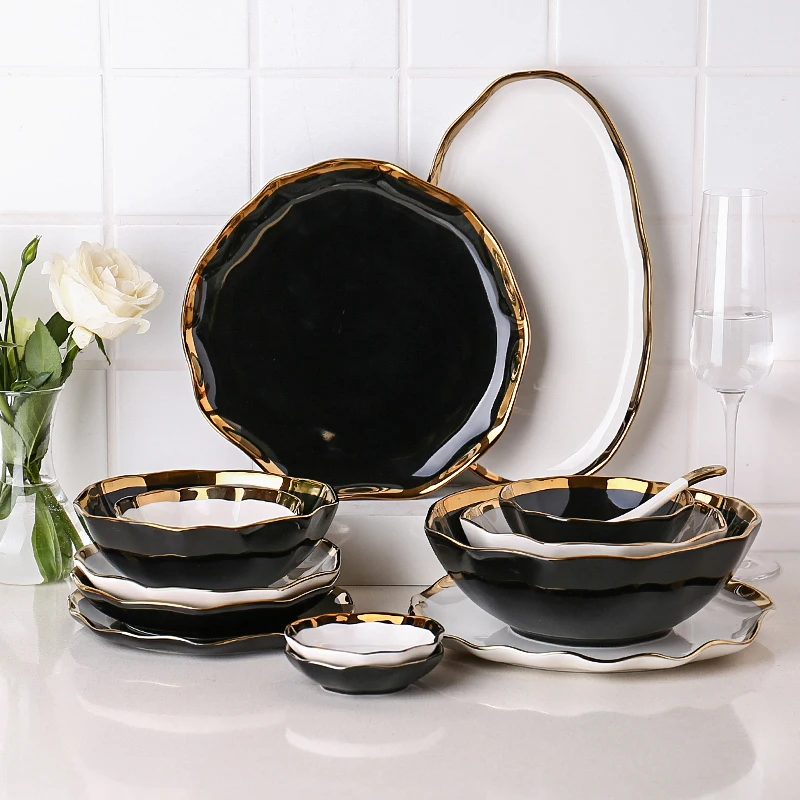 Creative Phnom Penh Ceramic Tableware Bowl Plate Household Rice Bowl Salad Bowl Vegetable Plate Shallow Plate Flavored Plate
Creative Phnom Penh Ceramic Tableware Bowl Plate Household Rice Bowl Salad Bowl Vegetable Plate Shallow Plate Flavored Plate
