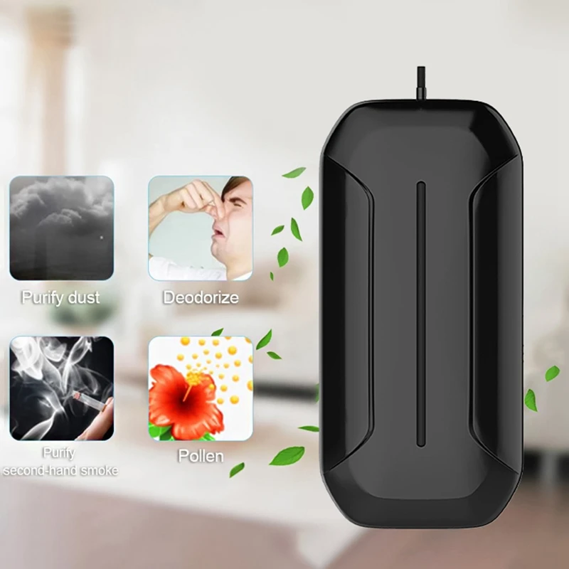 EAS-Hanging Neck Air Purifier Stylish Personal Wearable Mini Portable Rechargeable Negative Ion Purifier
EAS-Hanging Neck Air Purifier Stylish Personal Wearable Mini Portable Rechargeable Negative Ion Purifier