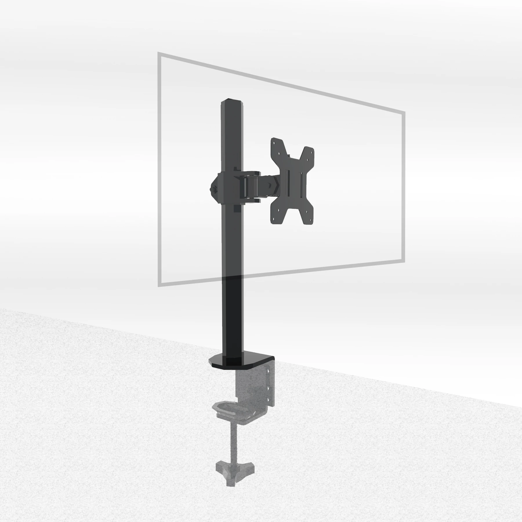 Desktop Clamping 360 Degree Single Monitor Holder 10"-27" LCD LED Monitor Mount Arm Loading 9.9kgs Each Head
Desktop Clamping 360 Degree Single Monitor Holder 10"-27" LCD LED Monitor Mount Arm Loading 9.9kgs Each Head