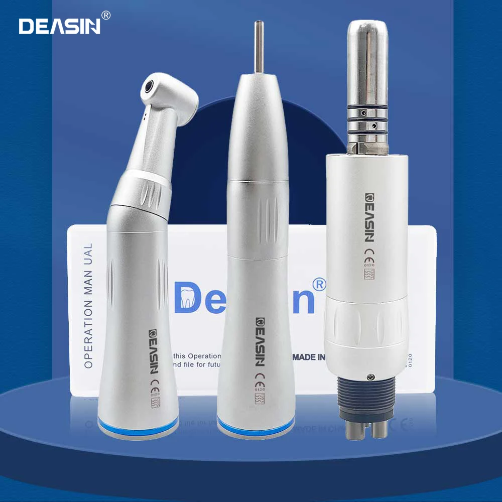 Dental Low Speed Handpiece Kit Air Turbine Straight Contra Angle Air Motor Hesperus Inner Water Spray 2/4Holes Available 
Dental Low Speed Handpiece Kit Air Turbine Straight Contra Angle Air Motor Hesperus Inner Water Spray 2/4Holes Available