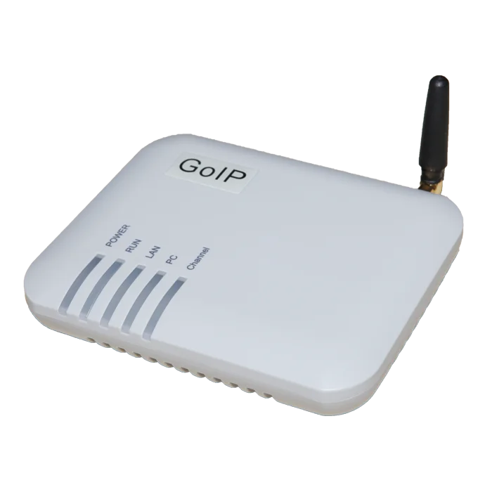 VoIP Products Etross 1 Port GSM Gateway Support H.323&SIP Low Price GoIP 1 Channel
VoIP Products Etross 1 Port GSM Gateway Support H.323&SIP Low Price GoIP 1 Channel