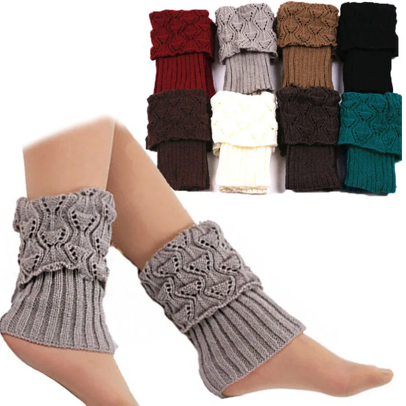 1 Pair Women Crochet Boot Cuffs Knit Toppers Boot Socks Winter Leg Warmers Calcetines Mujer
1 Pair Women Crochet Boot Cuffs Knit Toppers Boot Socks Winter Leg Warmers Calcetines Mujer
