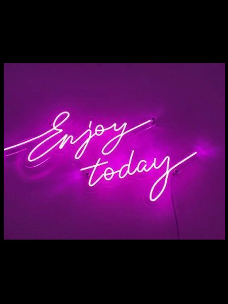 Неоновая вывеска «enjoy today», философия жизни, неоновая светильник веска budweiser неоновый знак
Неоновая вывеска «enjoy today», философия жизни, неоновая светильник веска budweiser неоновый знак