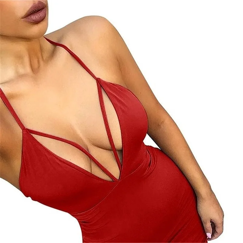 2021 Summer Party Dress Women Spaghetti Strap Deep V-Neck Dress Sexy Clubwear Sleeveless Backless Lace-up Bodycon Dress Ladies
2021 Summer Party Dress Women Spaghetti Strap Deep V-Neck Dress Sexy Clubwear Sleeveless Backless Lace-up Bodycon Dress Ladies