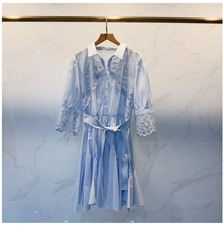 embroidered New woman hollow out dress half sleeve evening party dresses French luxury brand casual dress women
embroidered New woman hollow out dress half sleeve evening party dresses French luxury brand casual dress women