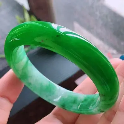 Браслет из натурального бирманского зеленого нефрита 54-64 мм, Элегантные украшения принцессы, лучший подарок для матери и друга
Браслет из натурального бирманского зеленого нефрита 54-64 мм, Элегантные украшения принцессы, лучший подарок для матери и друга