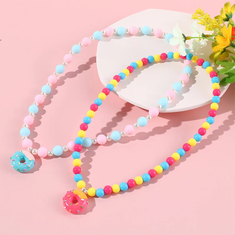 Cute Cartoon Resin Beaded Shell Rainbow Mermaid Animal Sweater Pendant Necklace Girls Kids Xmas Gifts Children Jewelry
Cute Cartoon Resin Beaded Shell Rainbow Mermaid Animal Sweater Pendant Necklace Girls Kids Xmas Gifts Children Jewelry