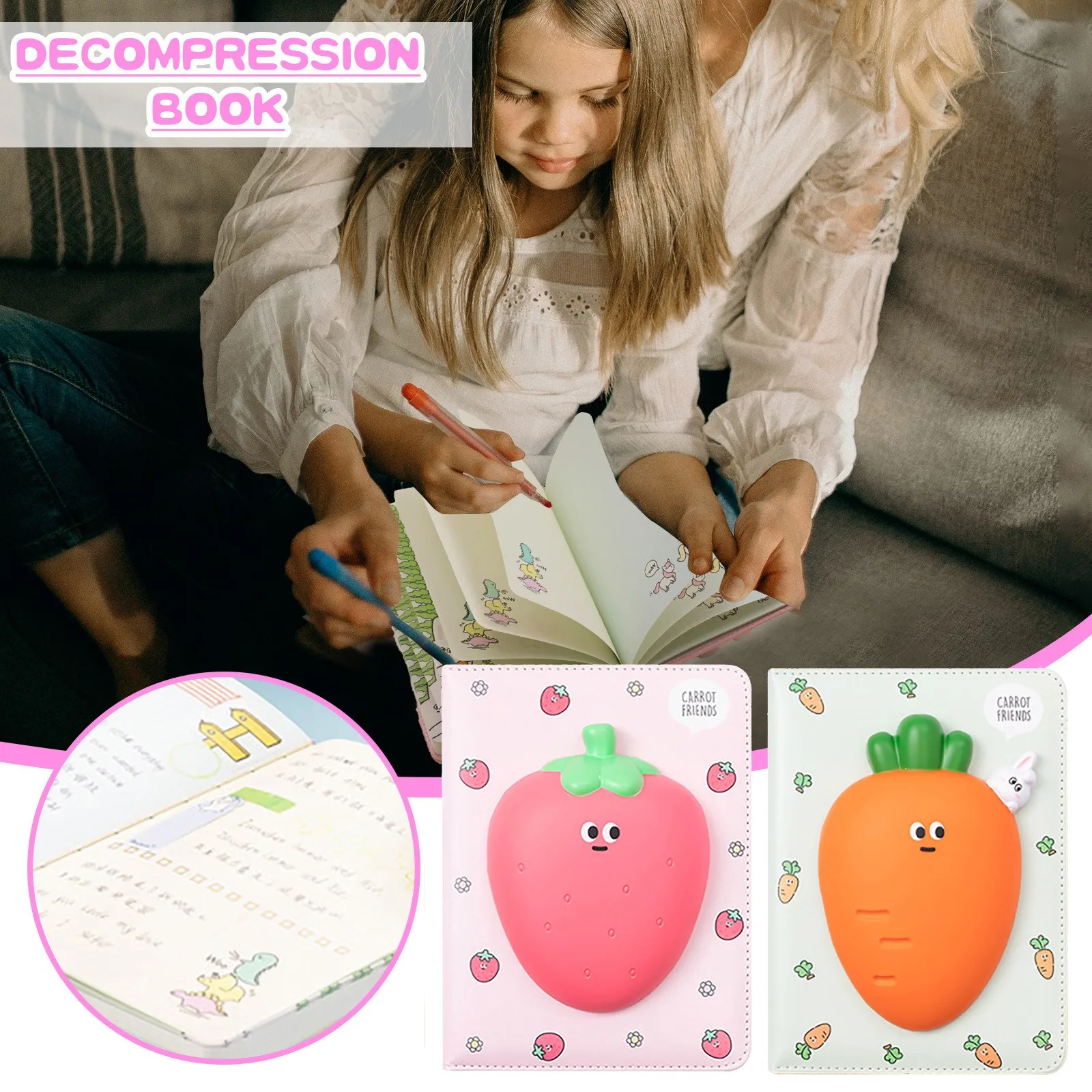 Новинка, антистрессовая 3D игрушка, блокнот для снятия стресса, студенческий блокнот с милым мультяшным рисунком, изысканный кожаный блокно...
Новинка, антистрессовая 3D игрушка, блокнот для снятия стресса, студенческий блокнот с милым мультяшным рисунком, изысканный кожаный блокно...