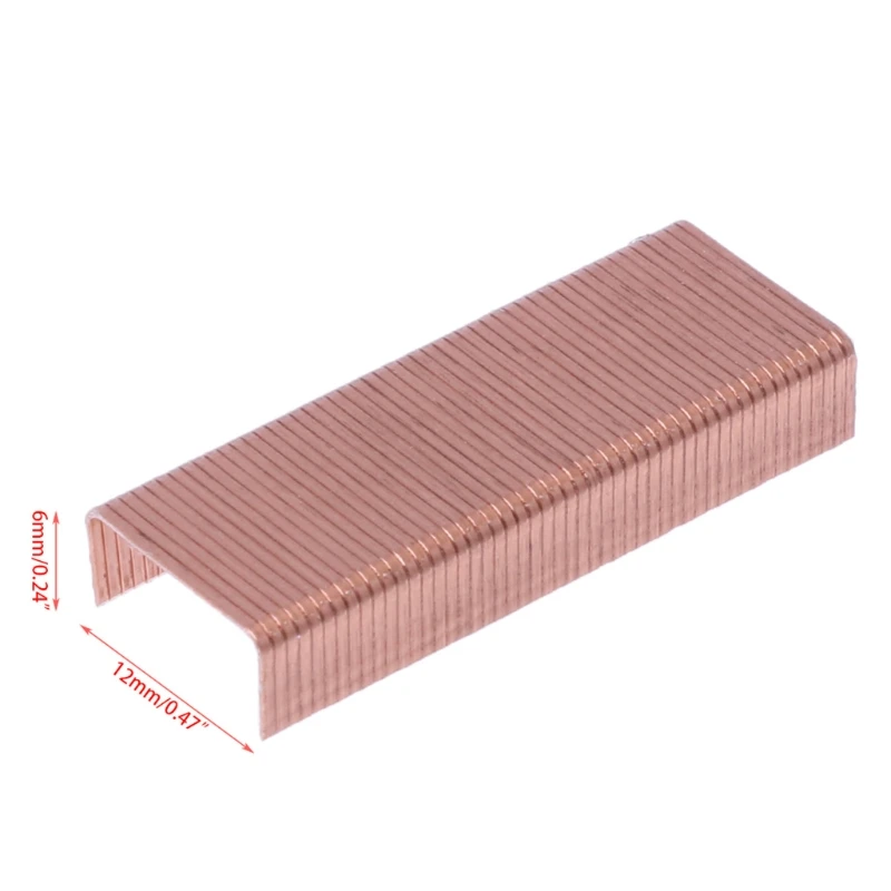 1000Pcs/Box 12mm 12# 24/6 Creative Metal Staples Office School Binding Supplies 28GE
1000Pcs/Box 12mm 12# 24/6 Creative Metal Staples Office School Binding Supplies 28GE
