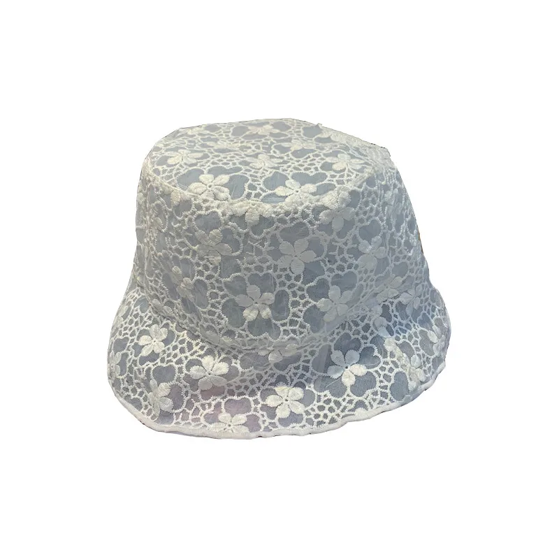 Korean Version Web Celebrity Summer Organza Flower Embroidered Lace Fisherman Hat Lady Fashion Sunshade Basin Hat
Korean Version Web Celebrity Summer Organza Flower Embroidered Lace Fisherman Hat Lady Fashion Sunshade Basin Hat