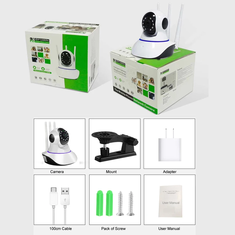 1080P Wireless WiFi Camera Home Security Surveillance Indoor IP Camera Motion Detection 360 PTZ Cam Securite Kamera Baby Monitor
1080P Wireless WiFi Camera Home Security Surveillance Indoor IP Camera Motion Detection 360 PTZ Cam Securite Kamera Baby Monitor